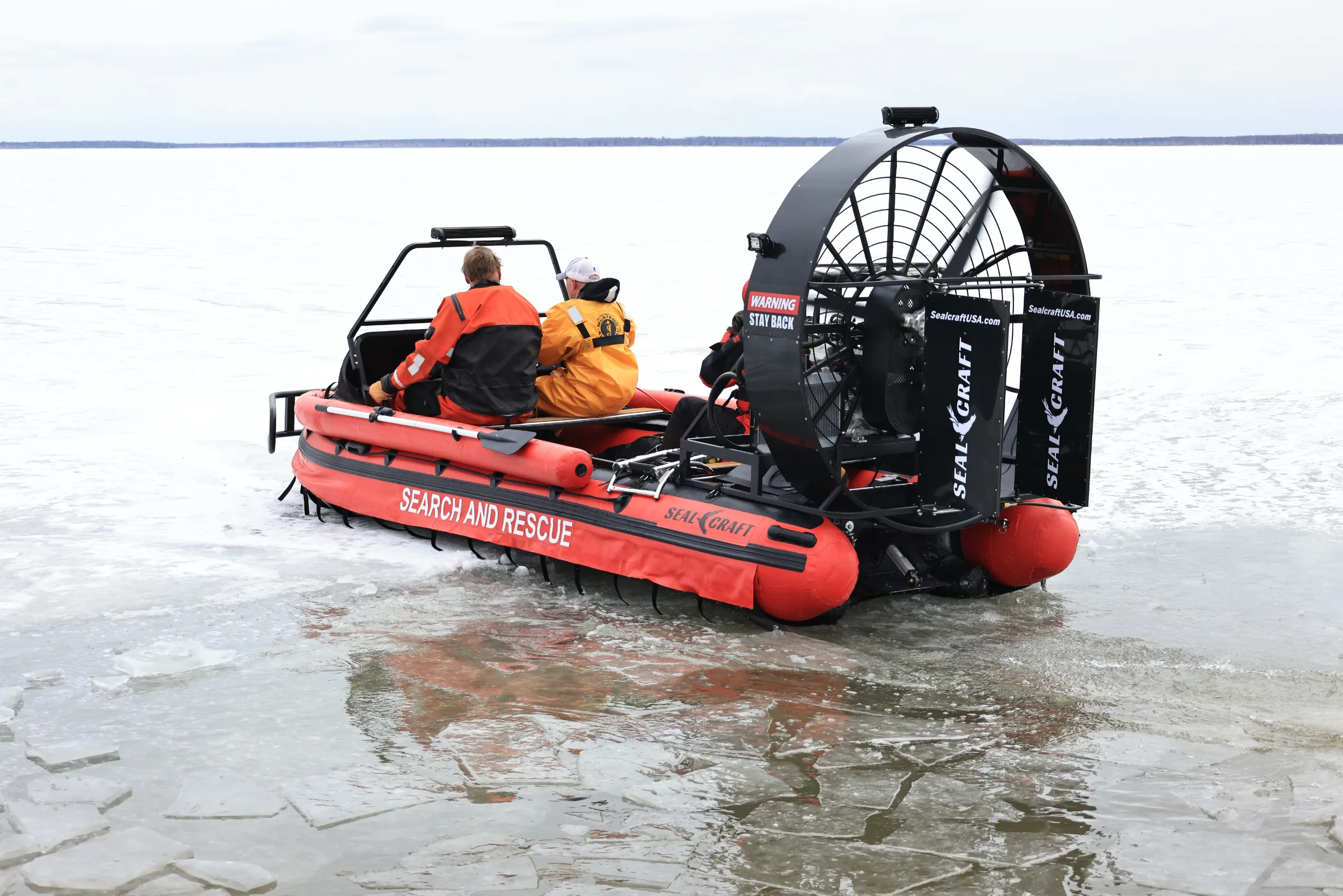 Seal Craft SAR | Ice Rescue Airboat for First Responders